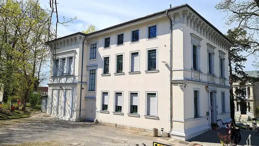 The Kunsthaus Apolda Avantgarde exhibition venue.