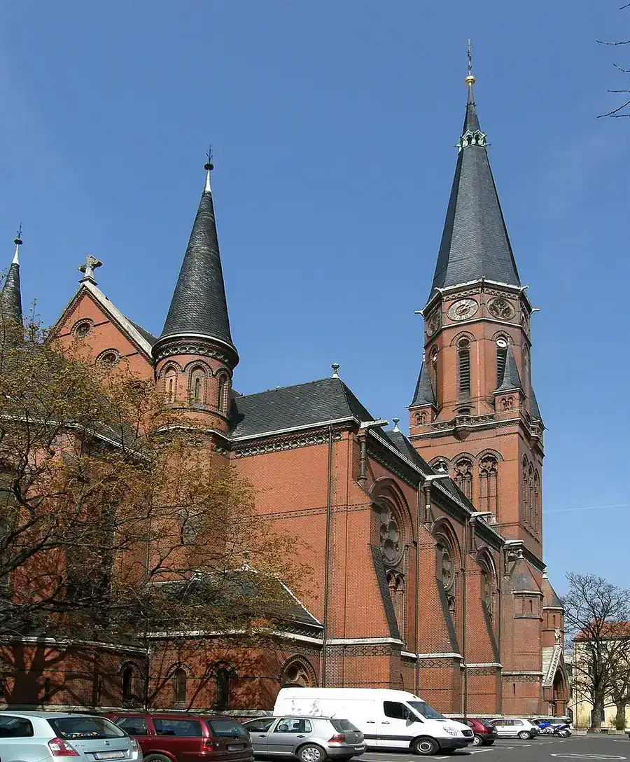 Luther Church in central Apolda.